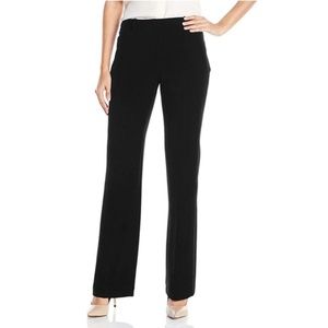 Ellen Tracy Mid Rise Signature Trousers